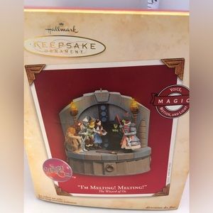 Hallmark Keepsake Wizard of Oz Ornament “I’m Melting……Melting